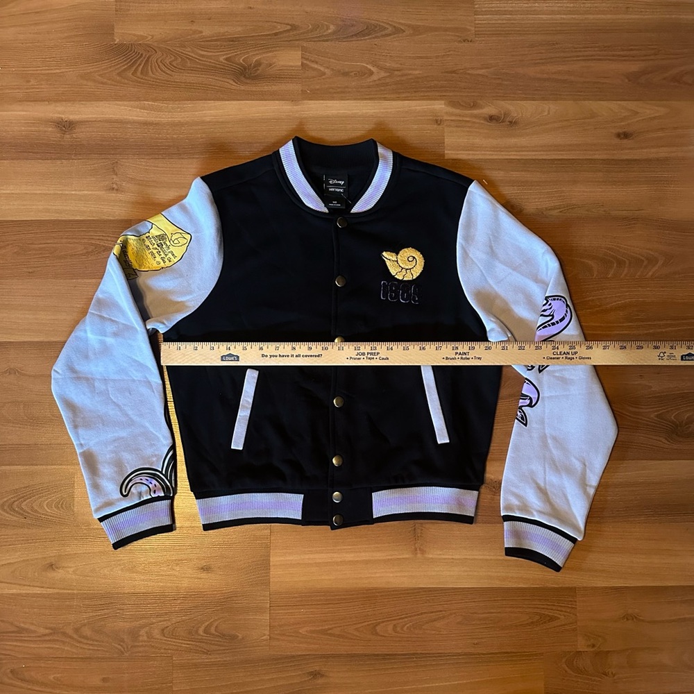 Disney Black Sea Witch Ursula Varsity Jacket - Picture 5 of 11